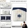 imageJay Franco Comforter Set Includes Sheets and Pillow Covers  Soft and Cozy Bed Set for Stylish Room Decor Blue  The Fantastic Four 5 Piece Twin Size BeddingBeige  Harry Potter