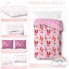 imageJay Franco Comforter Set Includes Sheets and Pillow Covers  Soft and Cozy Bed Set for Stylish Room Decor Blue  The Fantastic Four 5 Piece Twin Size BeddingPink  Cowgirl