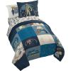 imageJay Franco Comforter Set Includes Sheets and Pillow Covers  Soft and Cozy Bed Set for Stylish Room Decor Blue  The Fantastic Four 5 Piece Twin Size BeddingBlue  Star Wars 01