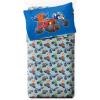imageJay Franco Comforter Set Includes Sheets and Pillow Covers  Soft and Cozy Bed Set for Stylish Room Decor Blue  The Fantastic Four 5 Piece Twin Size BeddingBlue  Blaze  the Monster Machines