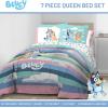 imageJay Franco Comforter Set Includes Sheets and Pillow Covers  Soft and Cozy Bed Set for Stylish Room Decor Blue  The Fantastic Four 5 Piece Twin Size BeddingMulti  Bluey  Bingo