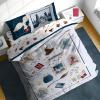 imageJay Franco Comforter Set Includes Sheets and Pillow Covers  Soft and Cozy Bed Set for Stylish Room Decor Blue  The Fantastic Four 5 Piece Twin Size BeddingDark Grey  Harry Potter