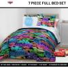 imageJay Franco Comforter Set Includes Sheets and Pillow Covers  Soft and Cozy Bed Set for Stylish Room Decor Blue  The Fantastic Four 5 Piece Twin Size BeddingBlack  Cars