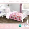 imageJay Franco Comforter Set Includes Sheets and Pillow Covers  Soft and Cozy Bed Set for Stylish Room Decor Blue  The Fantastic Four 5 Piece Twin Size BeddingPink  Cowgirl