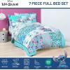 imageJay Franco Comforter Set Includes Sheets and Pillow Covers  Soft and Cozy Bed Set for Stylish Room Decor Blue  The Fantastic Four 5 Piece Twin Size BeddingMulti  Lilo and Stitch 02