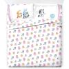 imageJay Franco Comforter Set Includes Sheets and Pillow Covers  Soft and Cozy Bed Set for Stylish Room Decor Blue  The Fantastic Four 5 Piece Twin Size BeddingPink  Bluey