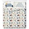 imageJay Franco Comforter Set Includes Sheets and Pillow Covers  Soft and Cozy Bed Set for Stylish Room Decor Blue  The Fantastic Four 5 Piece Twin Size BeddingBlue  Star Wars 01