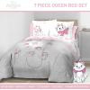 imageJay Franco Comforter Set Includes Sheets and Pillow Covers  Soft and Cozy Bed Set for Stylish Room Decor Blue  The Fantastic Four 5 Piece Twin Size BeddingWhite  Aristocats