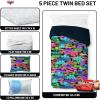 imageJay Franco Comforter Set Includes Sheets and Pillow Covers  Soft and Cozy Bed Set for Stylish Room Decor Blue  The Fantastic Four 5 Piece Twin Size BeddingBlack  Cars