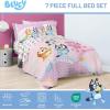 imageJay Franco Comforter Set Includes Sheets and Pillow Covers  Soft and Cozy Bed Set for Stylish Room Decor Blue  The Fantastic Four 5 Piece Twin Size BeddingPink  Bluey