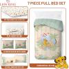 imageJay Franco Comforter Set Includes Sheets and Pillow Covers  Soft and Cozy Bed Set for Stylish Room Decor Blue  The Fantastic Four 5 Piece Twin Size BeddingMulti  Lion King