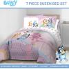 imageJay Franco Comforter Set Includes Sheets and Pillow Covers  Soft and Cozy Bed Set for Stylish Room Decor Blue  The Fantastic Four 5 Piece Twin Size BeddingPink  Bluey