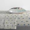 imageJay Franco Sheet Set with Fitted Flat Sheets ampamp Pillow Cover  UltraSoft Bedding with Pillowcase for Room Decor Beige  Fantastic Four 3 Piece TwinBeige  Nightmare Before Christmas