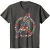 imageMarvel Avengers A Logo Symbol Holiday Christmas Icons TShirtAsphalt Grey