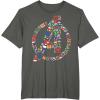 imageMarvel Avengers A Logo Symbol Holiday Christmas Icons TShirtAsphalt Grey