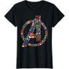 imageMarvel Avengers A Logo Symbol Holiday Christmas Icons TShirtBlack