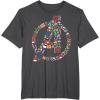 imageMarvel Avengers A Logo Symbol Holiday Christmas Icons TShirtDark Heather Grey