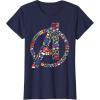 imageMarvel Avengers A Logo Symbol Holiday Christmas Icons TShirtNavy Blue