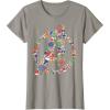 imageMarvel Avengers A Logo Symbol Holiday Christmas Icons TShirtSlate Grey