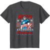 imageMarvel Christmas Captain America Ugly Sweater Pattern TShirtDark Heather Grey