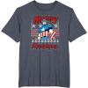 imageMarvel Christmas Captain America Ugly Sweater Pattern TShirtHeather Blue