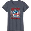 imageMarvel Christmas Captain America Ugly Sweater Pattern TShirtHeather Blue