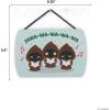 imageMarvel Deadpool Single and Ready to Jingle Hanging Wood Wall Decor  Funny Deadpool Sign for Holiday or Christmas DecorAqua
