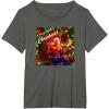 imageMarvel SpiderMan Spidey Christmas Album Cover TShirtAsphalt Grey