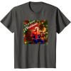 imageMarvel SpiderMan Spidey Christmas Album Cover TShirtAsphalt Grey