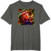 imageMarvel SpiderMan Spidey Christmas Album Cover TShirtAsphalt Grey