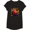 imageMarvel SpiderMan Spidey Christmas Album Cover TShirtBlack