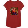 imageMarvel SpiderMan Spidey Christmas Album Cover TShirtCranberry Red