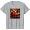 imageMarvel SpiderMan Spidey Christmas Album Cover TShirtHeather Grey