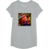 imageMarvel SpiderMan Spidey Christmas Album Cover TShirtHeather Grey