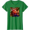 imageMarvel SpiderMan Spidey Christmas Album Cover TShirtKelly Green