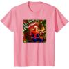 imageMarvel SpiderMan Spidey Christmas Album Cover TShirtPink