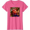 imageMarvel SpiderMan Spidey Christmas Album Cover TShirtPink Heather
