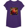 imageMarvel SpiderMan Spidey Christmas Album Cover TShirtPurple