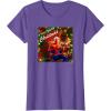 imageMarvel SpiderMan Spidey Christmas Album Cover TShirtPurple Heather