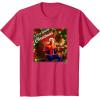 imageMarvel SpiderMan Spidey Christmas Album Cover TShirtRed Heather