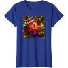 imageMarvel SpiderMan Spidey Christmas Album Cover TShirtRoyal Blue