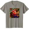 imageMarvel SpiderMan Spidey Christmas Album Cover TShirtSlate Grey