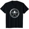 imageMarvel The Falcon And The Winter Soldier Bucky Shield Badge TShirtBlack