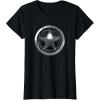 imageMarvel The Falcon And The Winter Soldier Bucky Shield Badge TShirtBlack