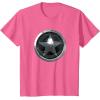 imageMarvel The Falcon And The Winter Soldier Bucky Shield Badge TShirtPink Heather