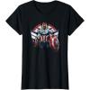 imageMarvel The Falcon the Winter Soldier Captain America Strong TShirtBlack
