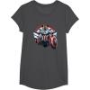 imageMarvel The Falcon the Winter Soldier Captain America Strong TShirtDark Heather Grey