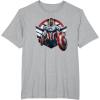 imageMarvel The Falcon the Winter Soldier Captain America Strong TShirtHeather Grey