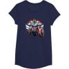 imageMarvel The Falcon the Winter Soldier Captain America Strong TShirtNavy Blue