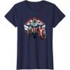 imageMarvel The Falcon the Winter Soldier Captain America Strong TShirtNavy Blue